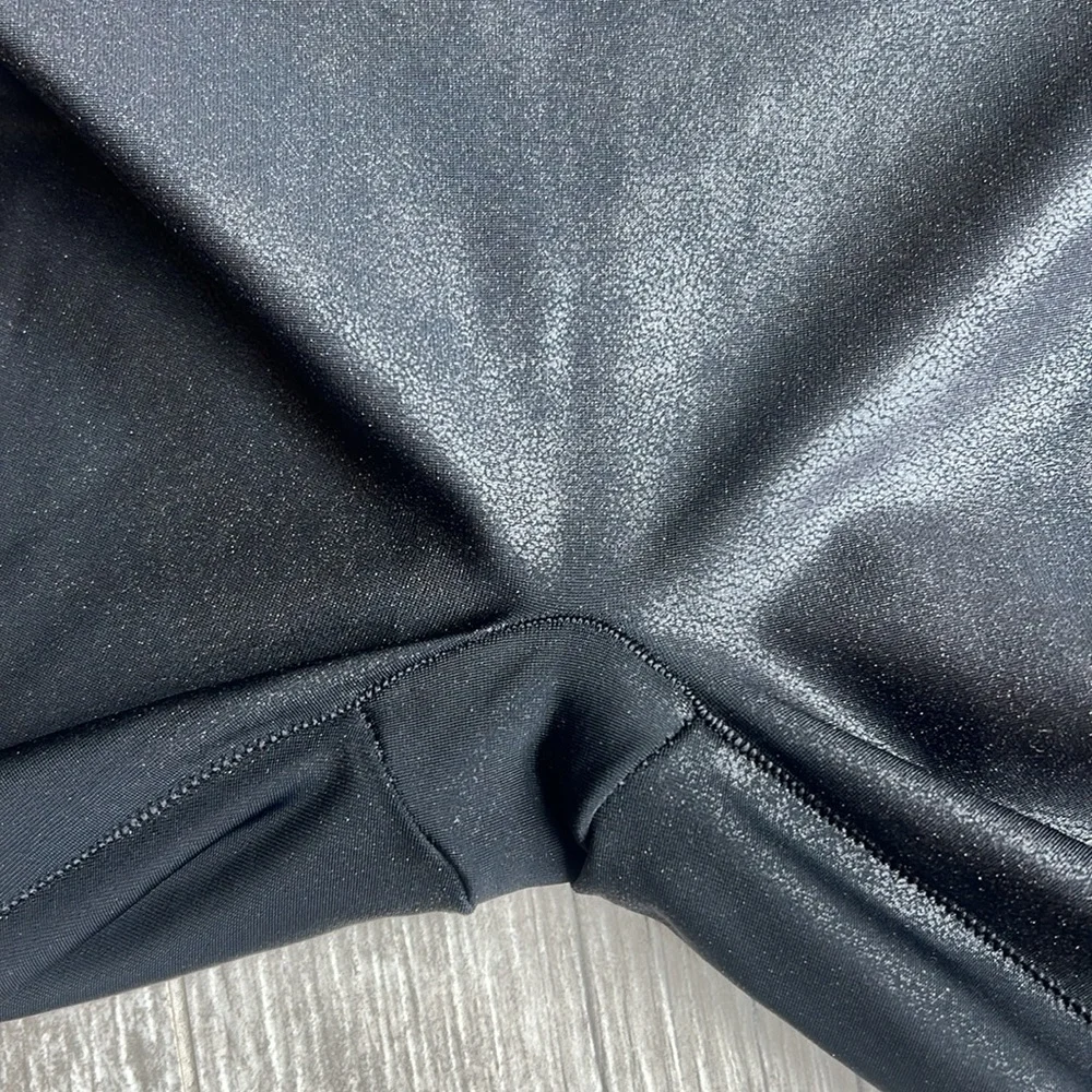 SPANX Faux Leather Leggings‎ Women’s Size S Small Black